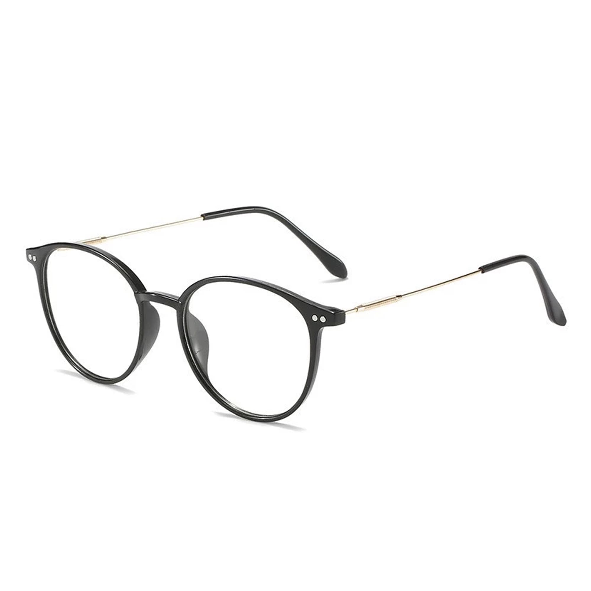 Gọng Kính Vuông Kim Loại Nhẹ Unisex C07 – Lọc Ánh Sáng Xanh