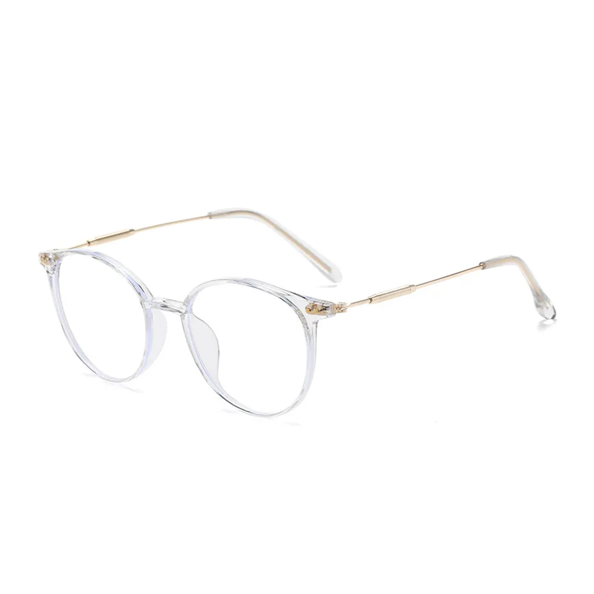 Gọng Kính Vuông Kim Loại Nhẹ Unisex C07 – Lọc Ánh Sáng Xanh