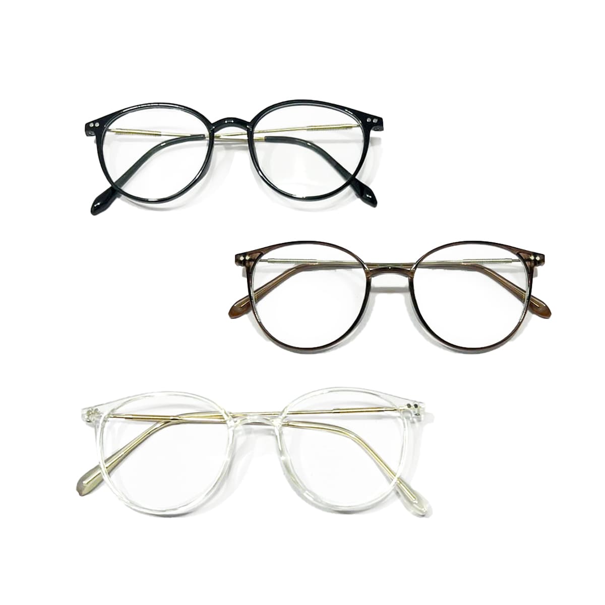 Gọng Kính Vuông Kim Loại Nhẹ Unisex C07 – Lọc Ánh Sáng Xanh