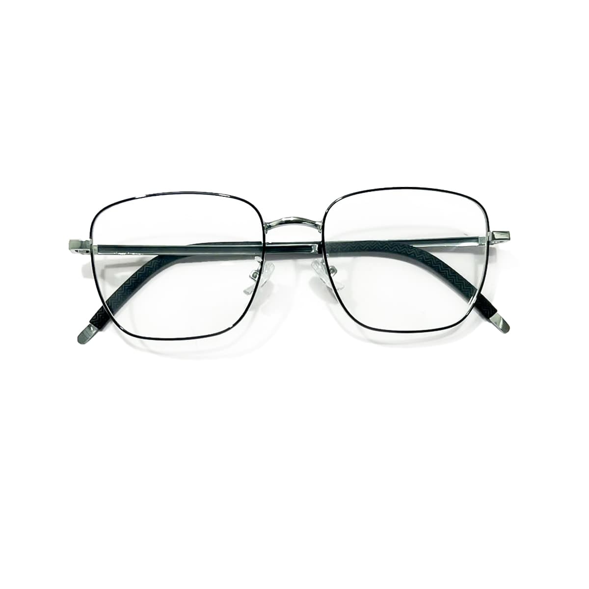 Gọng Kính Vuông Bo Góc Kim Loại C63 – Phong Cách Retro Unisex