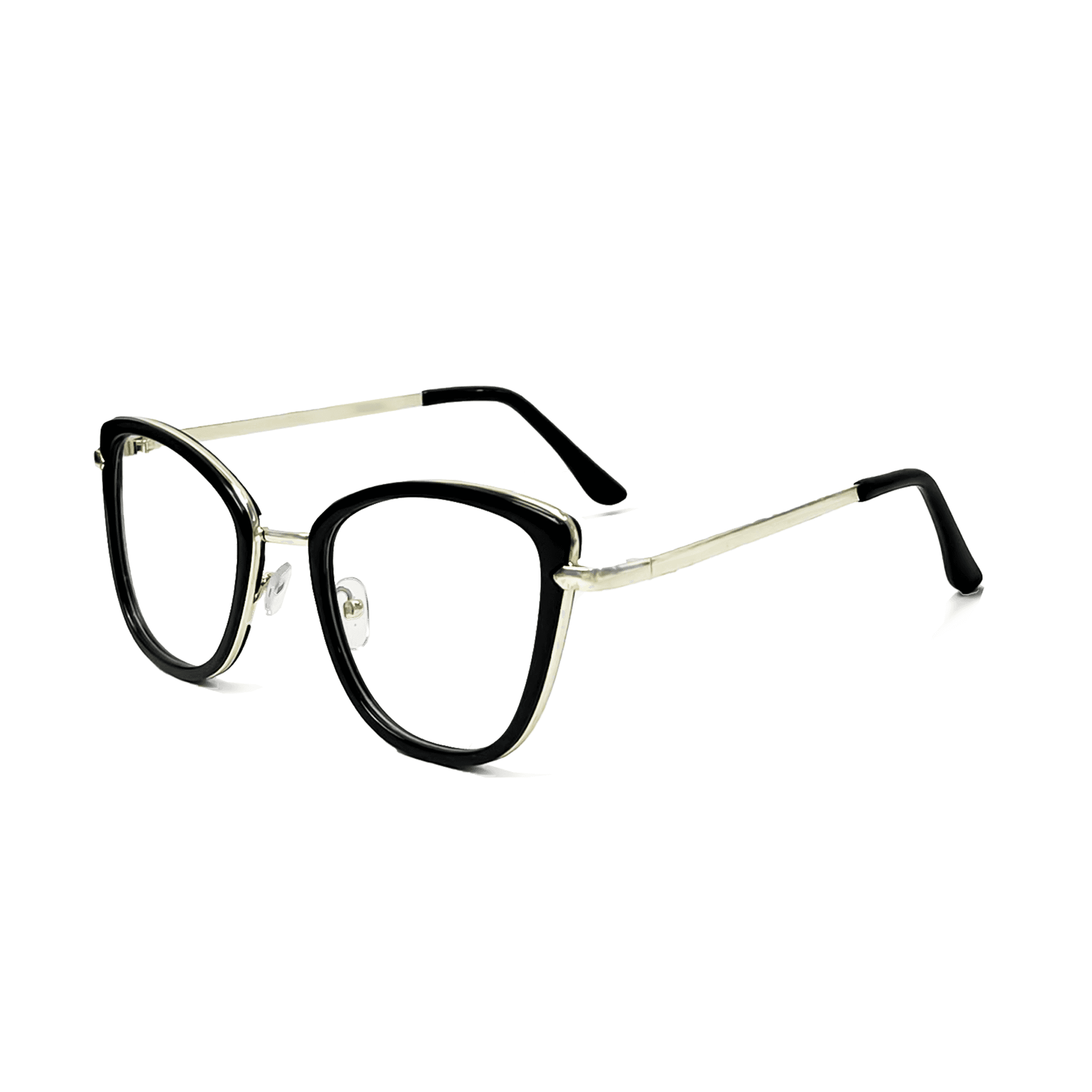 Gọng Kính Cánh Bướm Nhựa Nhẹ C109 – Chống Ánh Sáng Xanh, Lắp Độ