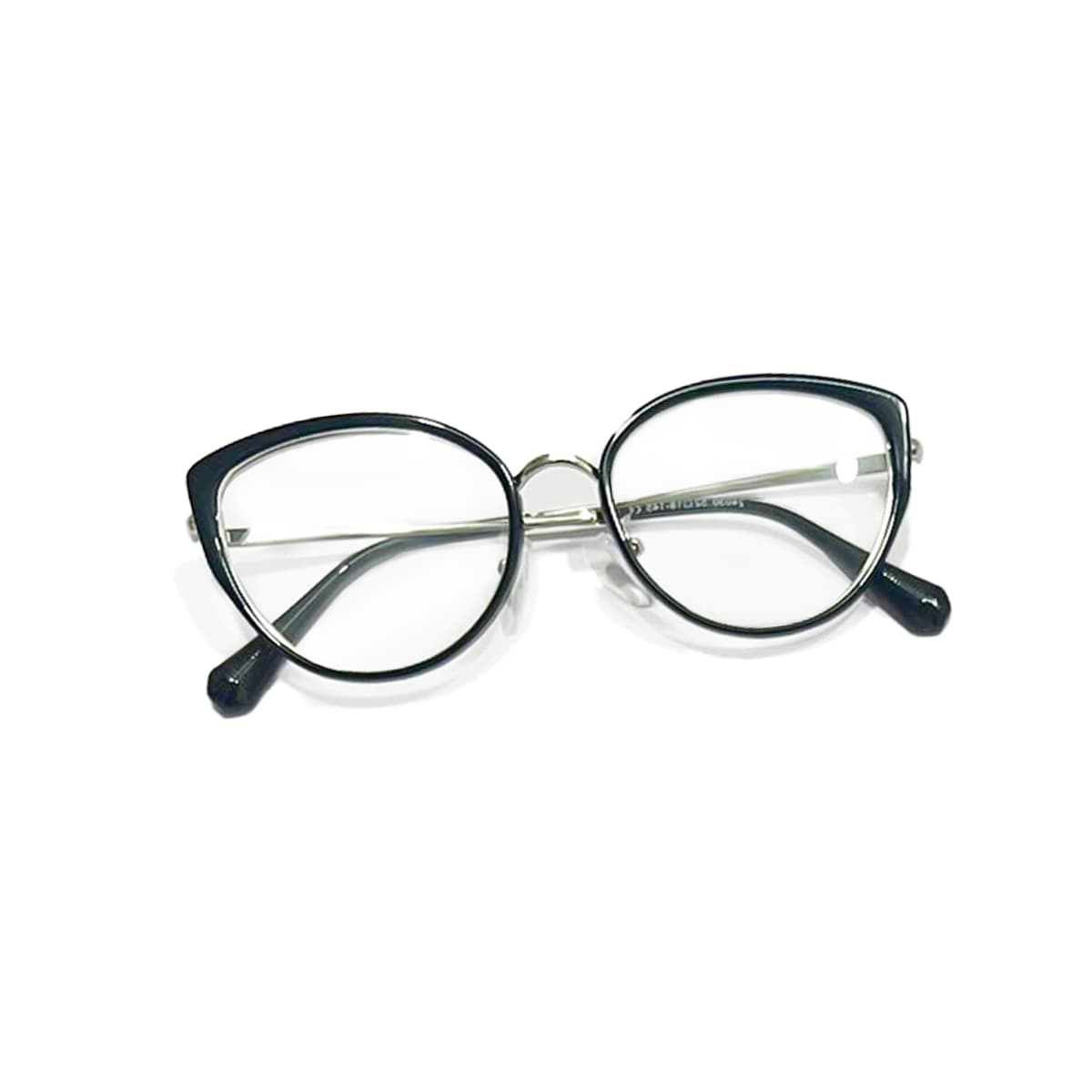 Gọng Kính Mắt Mèo Retro Nữ Kim Loại Mảnh C01 – Đổi Màu, Lắp Cận