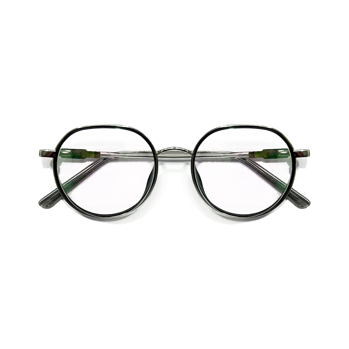 Gọng Kính Tròn Vintage Kim Loại C10 – Chống Ánh Sáng Xanh