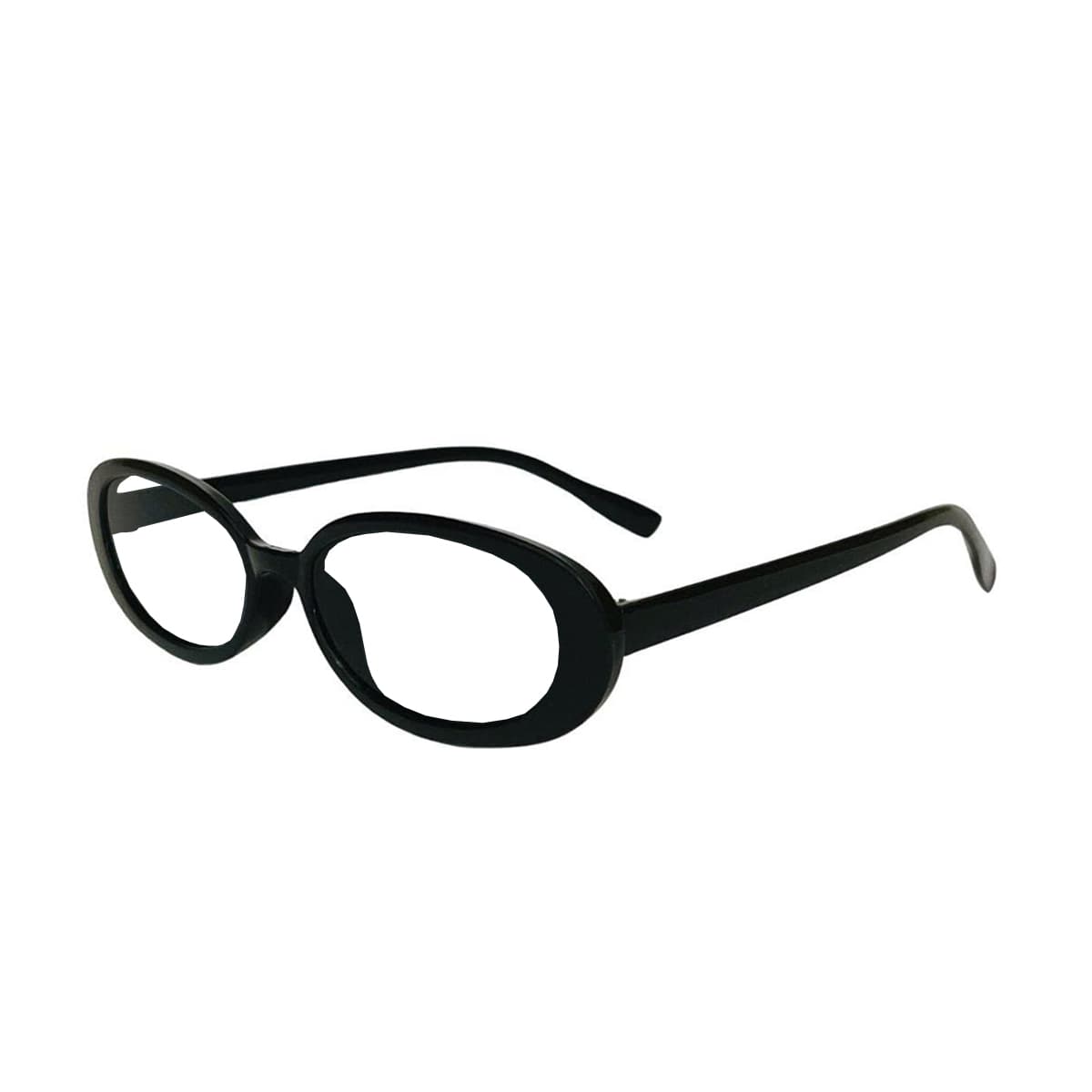 Gọng Kính Oval Nhựa Nhẹ C49 – Chống Ánh Sáng Xanh, Lắp Cận Loạn