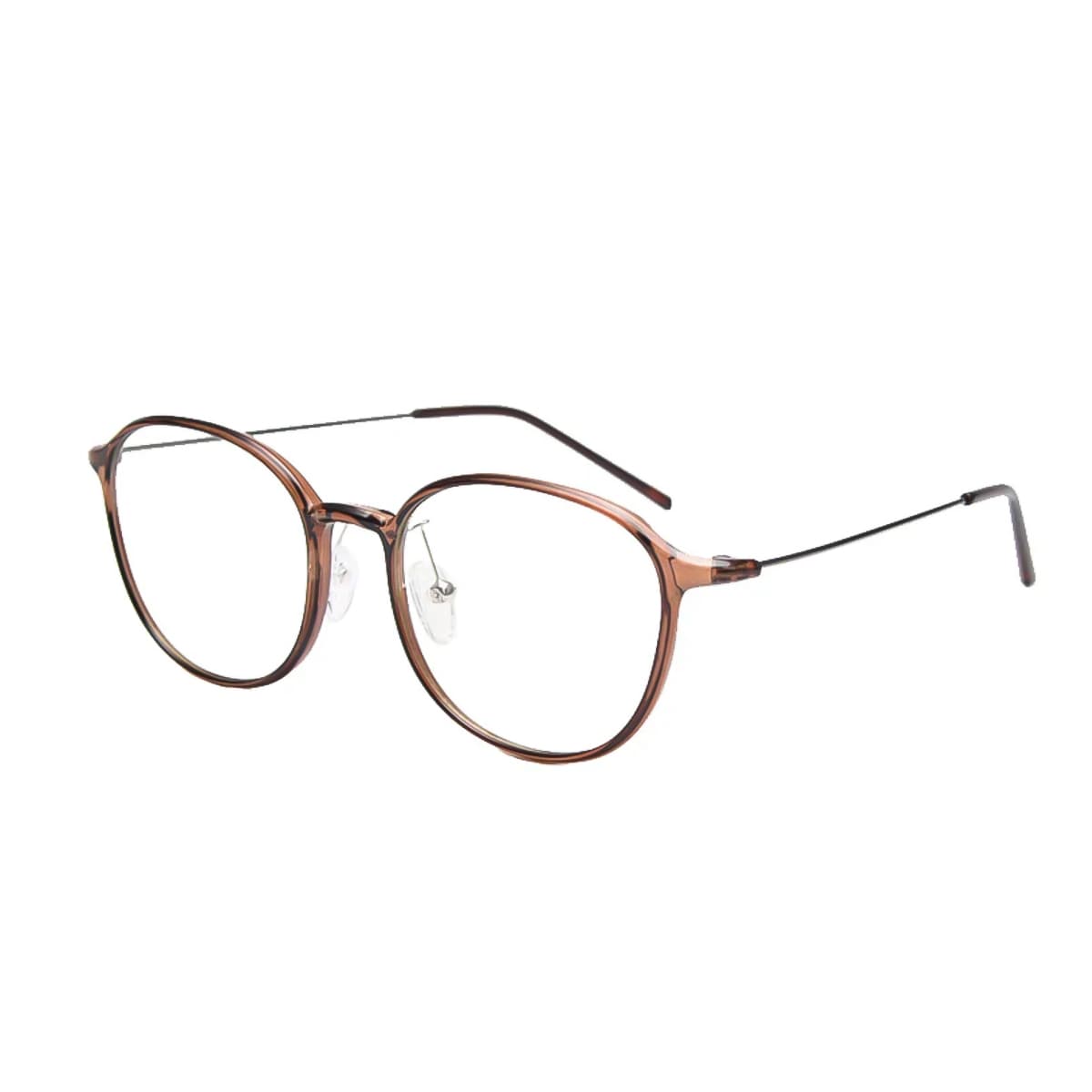 Gọng Kính Oval Nhựa Chống Ánh Sáng Xanh C38 – Lắp Độ Theo Yêu Cầu