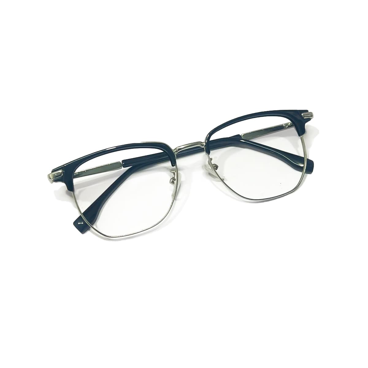 Gọng Kính Vuông Kim Loại Nhẹ Unisex C43 – Lọc Ánh Sáng Xanh