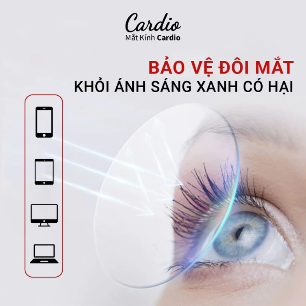 Tròng Kính Đổi Màu Thời Trang Hoga 1.56 Phản Quan Chống Chói Lọc Ánh Sáng Xanh Lắp Được Cận Loạn Yêu Cầu