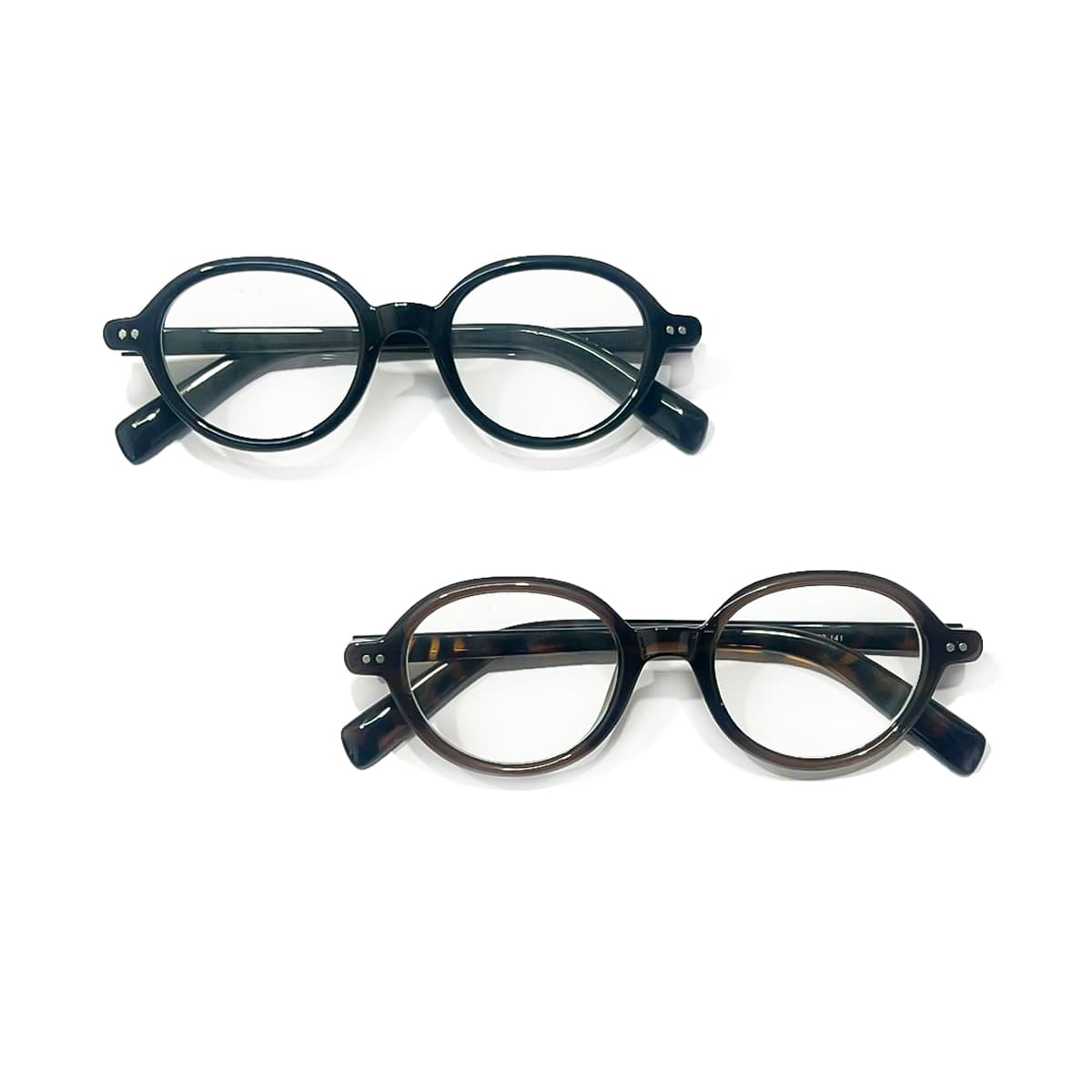 Gọng Kính Oval Nhựa Thời Trang Nữ C54 – Lắp Tròng Cận Loạn