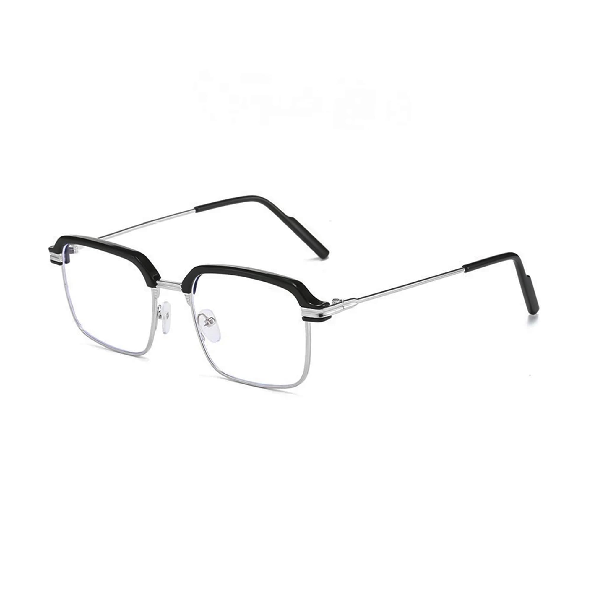 Gọng Kính Vuông Nhựa Chống Ánh Sáng Xanh C105 – Lắp Tròng Theo Độ