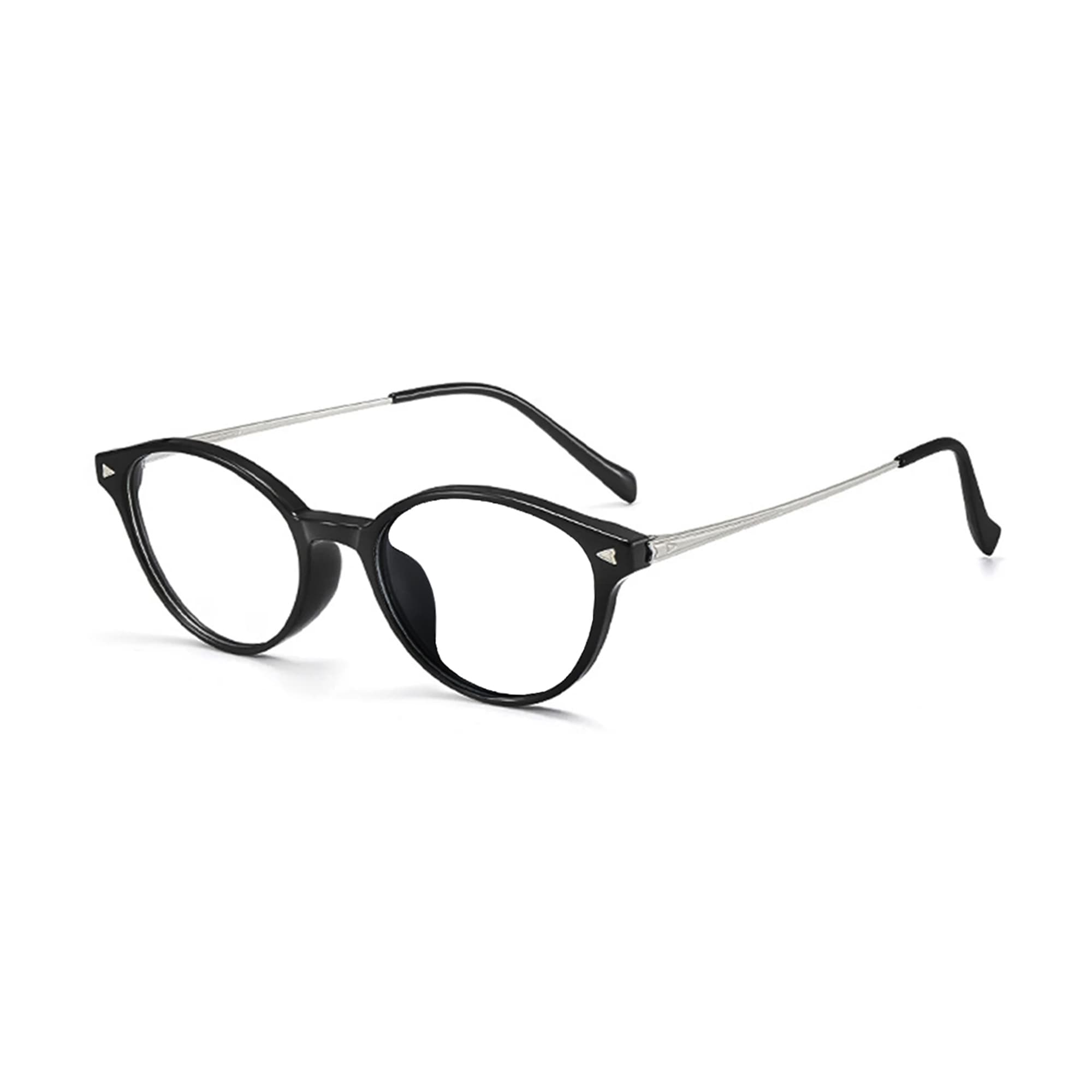 Gọng Kính Mắt Mèo Unisex Đổi Màu C03 – Lọc Ánh Sáng Xanh, Lắp Cận