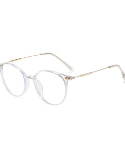 Gọng Kính Vuông Kim Loại Nhẹ Unisex C07 – Lọc Ánh Sáng Xanh