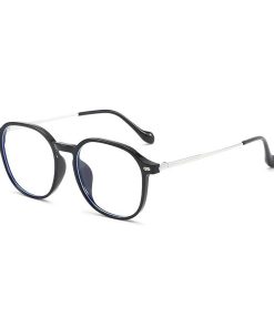 Gọng Kính Tròn Nhựa Siêu Nhẹ C56 – Chống Ánh Sáng Xanh