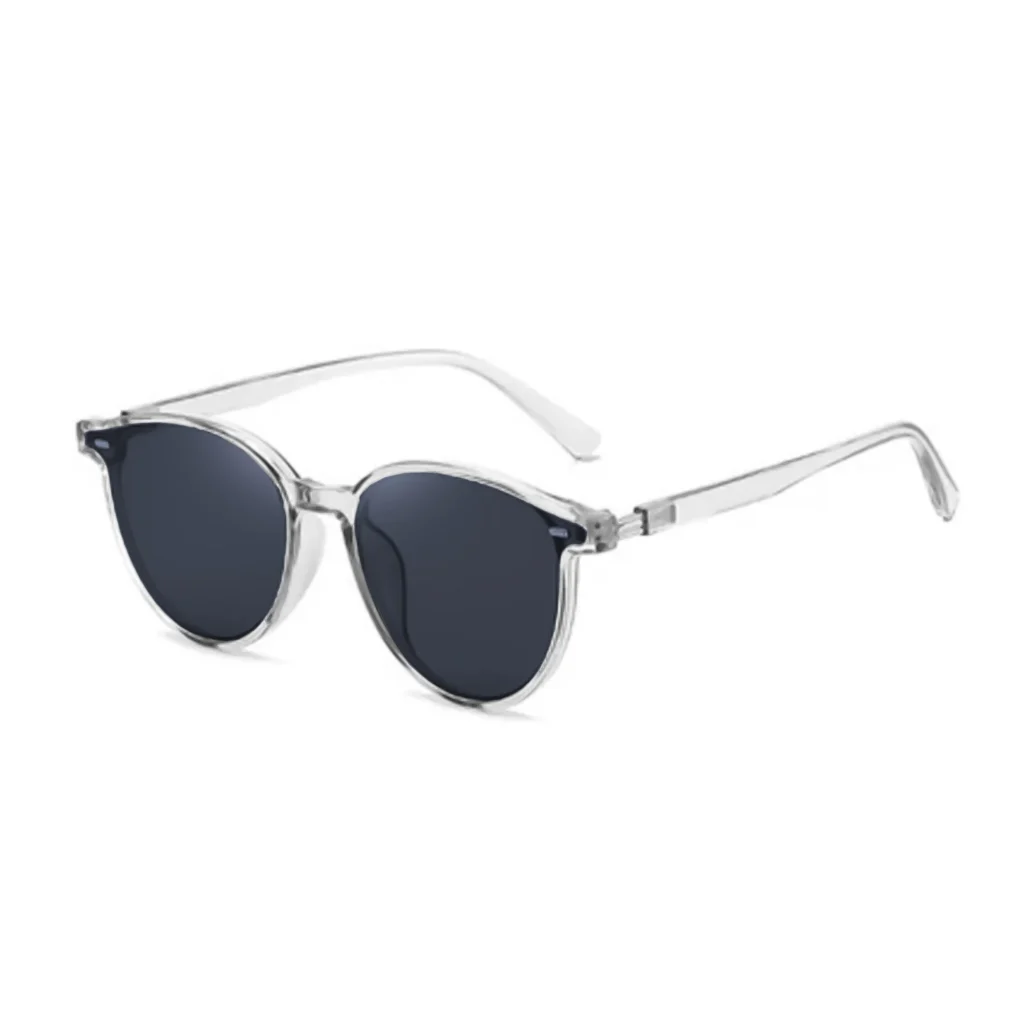 Kính Mát Tròn Gọng Trong Suốt MI71 – Phong Cách Trẻ Trung Unisex
