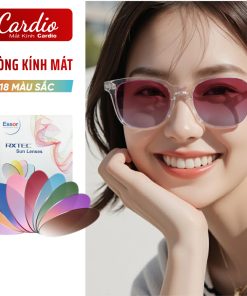 Tròng Kính Mát 1.56 Tinted Lenses Nottica 18 Màu Thời Trang Phong Cách Chống UV