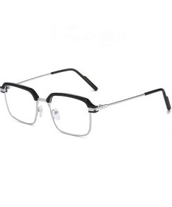 Gọng Kính Vuông Nhựa Chống Ánh Sáng Xanh C105 – Lắp Tròng Theo Độ
