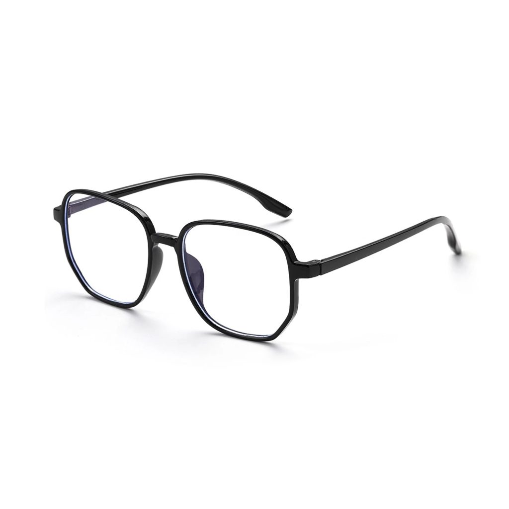 Gọng Kính Vuông Nhựa Classic Nam Nữ C107 – Lắp Tròng Cận