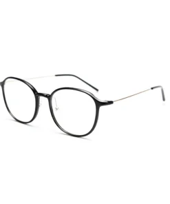Gọng Kính Oval Nhựa Chống Ánh Sáng Xanh MI38 – Lắp Độ Theo Yêu Cầu