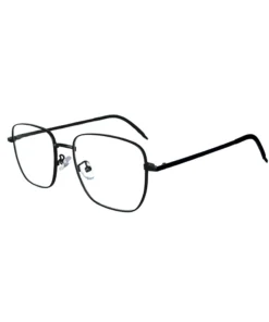 Gọng Kính Vuông Bo Góc Kim Loại MI63 – Phong Cách Retro Unisex