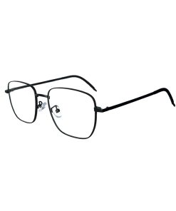 Gọng Kính Vuông Bo Góc Kim Loại C63 – Phong Cách Retro Unisex