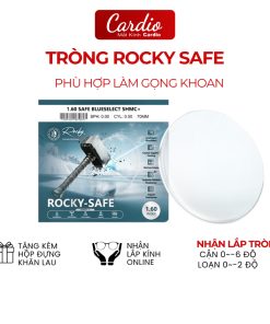 Tròng Kính Rocky Safe 1.60 Chống Bể Phù Hợp Làm Gọng Khoan Có Nhận Lắp Theo Độ Yêu Cầu