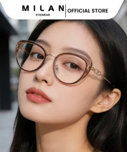 Gọng Kính Mắt Mèo Mi115 Form Đẹp Cho Nữ 