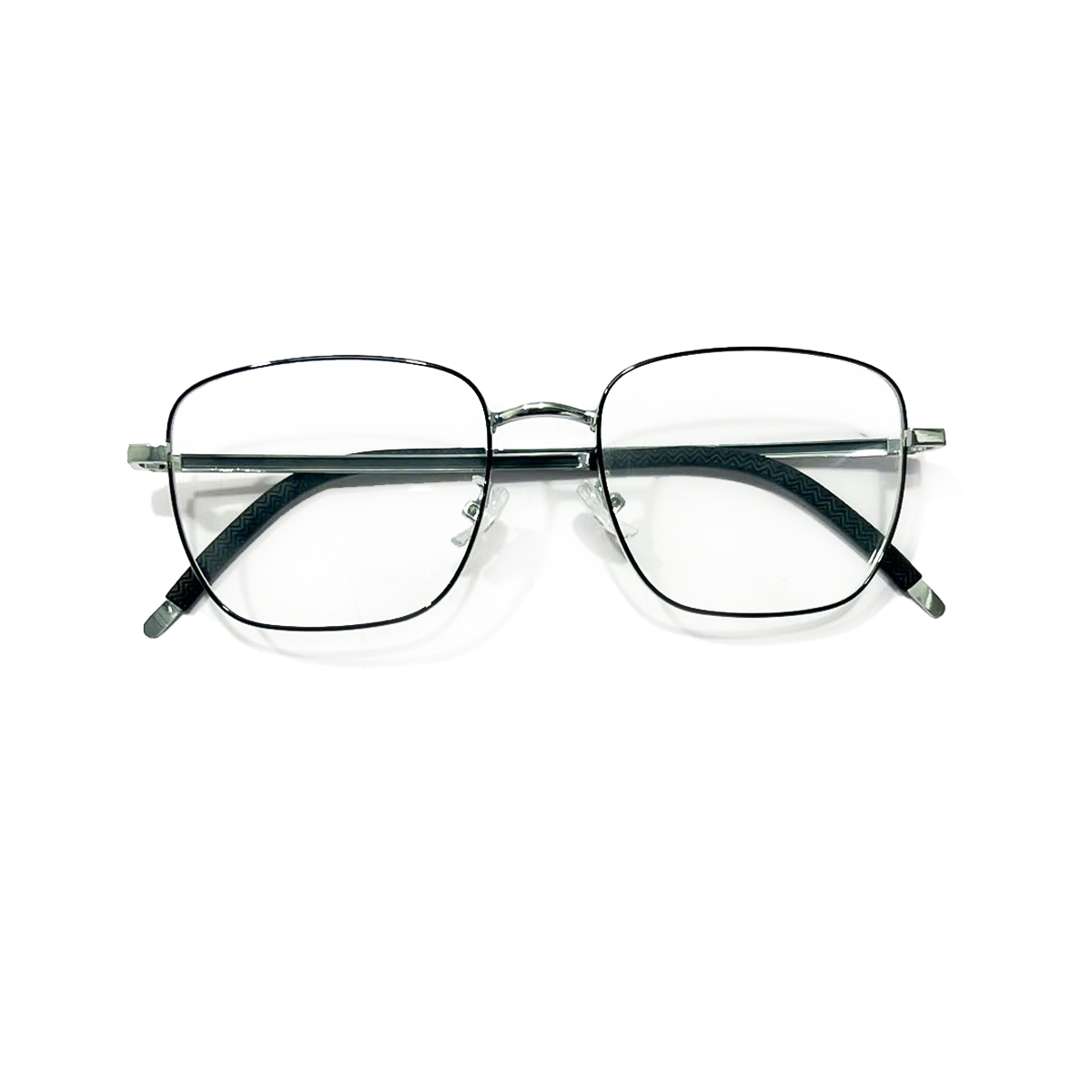 Gọng Kính Vuông Bo Góc Kim Loại C63 – Phong Cách Retro Unisex