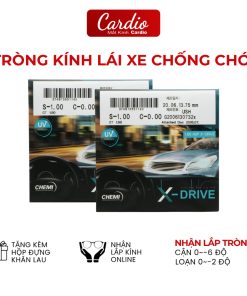 Tròng Kính Lái Xe Giảm Chói Chemi X-Drive 1.60 ASP Phù Hợp Thường Xuyên Lái Xe Có Lắp Độ Cận Loạn Yêu Cầu