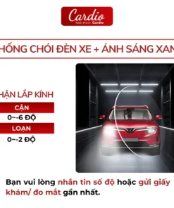 Tròng Kính Cận Loạn Chống Ánh Sáng Xanh, Đổi Màu Khi Ra Nắng 1.56 Mắt Kính Cardio Nhận Lắp Kính Chính Xác Chất Lượng 14
