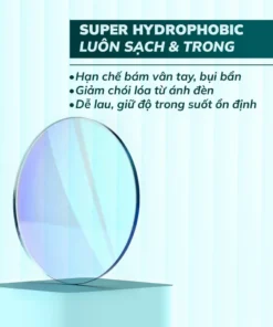 Tròng Kính Chống Ánh Sáng Xanh Zinmy 1.60 Cardio Nhận Lắp Độ Cận Yêu Cầu 5