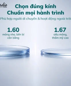 Tròng Kính Chống Ánh Sáng Xanh Zinmy 1.67 AS Blue Protect Bảo Vệ Mắt Tối Ưu Có Nhận Lắp Cận Loạn Yêu Cầu Cardio 2