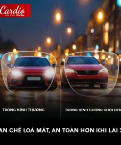 Tròng Kính Chống Chói Đèn Xe Element Night AR Xuât Xứ Singapore Chống UV Ánh Sáng Xanh Bảo Vệ Mắt Ban Ngày Cả Ban Đêm 5