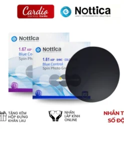 Tròng Kính Đổi Màu Chống Ánh Sáng Xanh N5 Series Nottica, Tròng Kính Cận Loạn Cao Cấp Có Nhận Thay Tròng 1