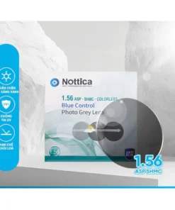 Tròng Kính Đổi Màu Chống Ánh Sáng Xanh N5 Series Nottica, Tròng Kính Cận Loạn Cao Cấp Có Nhận Thay Tròng 6