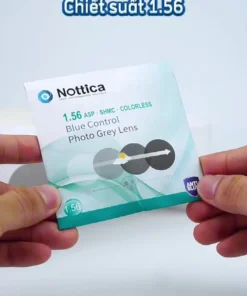 Tròng Kính Đổi Màu Chống Ánh Sáng Xanh N5 Series Nottica, Tròng Kính Cận Loạn Cao Cấp Có Nhận Thay Tròng 9