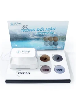 Tròng Kính Đổi Màu Nâu Trà RocKy Edition Chống Ánh Sáng Xanh Chống UV Lắp Được Cận Loạn 2