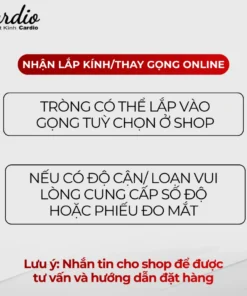 Tròng Kính Đổi Màu Thời Trang Hoga 1.56 Phản Quan Chống Chói Lọc Ánh Sáng Xanh Lắp Được Cận Loạn Yêu Cầu 7