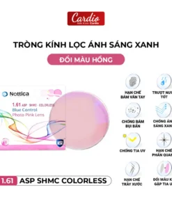 Tròng Kính Đổi Nhiều Màu Nottica Màu Trendy Lọc Ánh Sáng Xanh Chống UV Chiết Suất 1.61 6