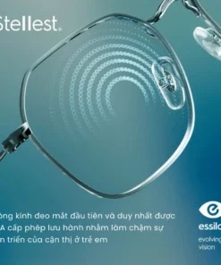 Tròng Kính Essilor Stellest Kiểm Soát Làm Chậm Tiến Triển Cận Thị Có Nhận Lắp Theo Độ Cận Yêu Cầu 2
