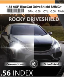 Tròng Kính Lái Xe Chống Chói Rocky DriveShield Hỗ Trợ Chống Chói Đèn Xe Lái Xe An Toàn Lắp Được Cận Loạn Yêu Cầu 9