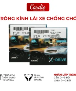 Tròng Kính Lái Xe Giảm Chói Chemi X-Drive 1.60 ASP Phù Hợp Thường Xuyên Lái Xe Có Lắp Độ Cận Loạn Yêu Cầu 1