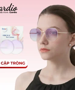 Tròng Kính Mát 1.56 Tinted Lenses Nottica 18 Màu Thời Trang Phong Cách Chống UV 19