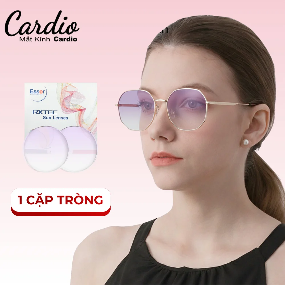 Tròng Kính Mát 1.56 Tinted Lenses Nottica 18 Màu Thời Trang Phong Cách Chống UV 19