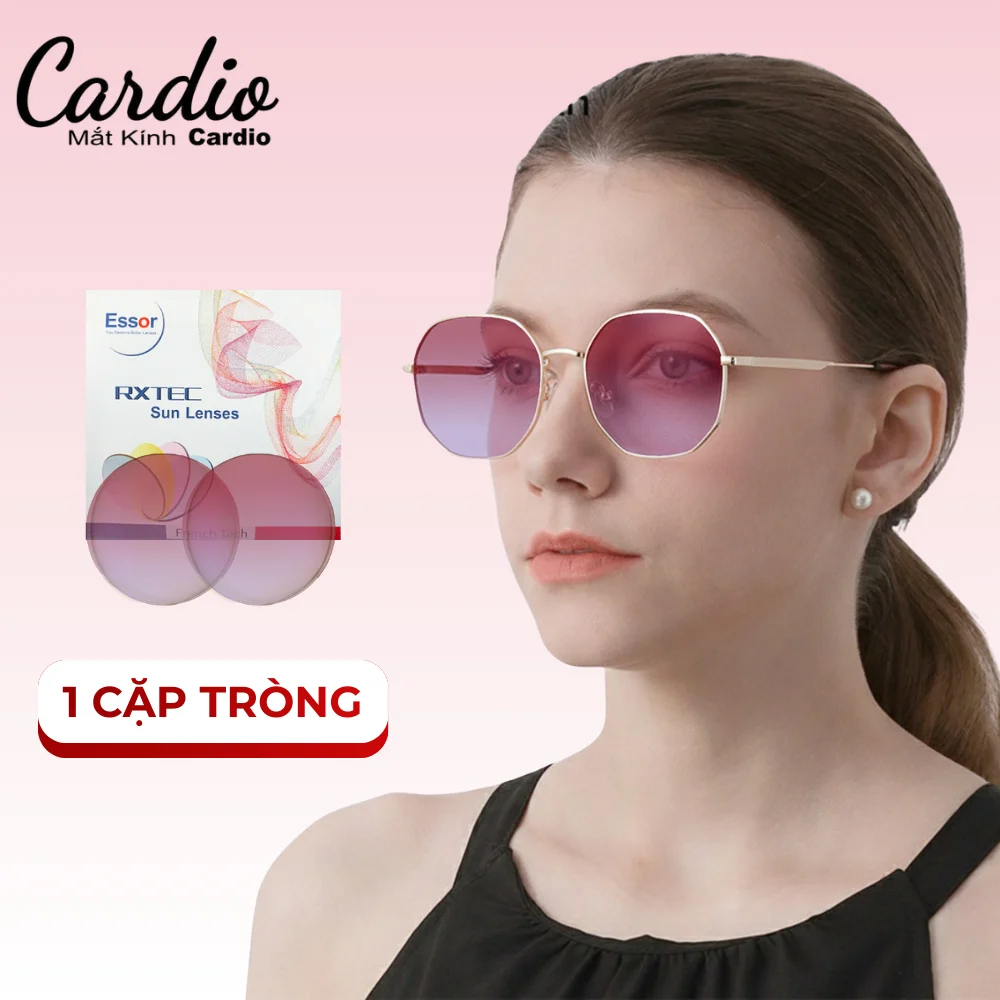 Tròng Kính Mát 1.56 Tinted Lenses Nottica 18 Màu Thời Trang Phong Cách Chống UV 22