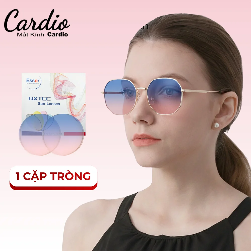 Tròng Kính Mát 1.56 Tinted Lenses Nottica 18 Màu Thời Trang Phong Cách Chống UV 23