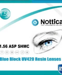 Tròng Kính Nottica Chống Ánh Sáng Xanh Chống UV Hạn Chế Trầy Xước Chiết Suất Cao Phù Hợp Người Cận Độ Cao 6