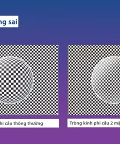 Tròng Kính Phi Cầu 2 Mặt Chemi Double Aspheric Hình Ảnh Tuyệt Đối Không Biến Dạng Chống Ánh Sáng Xanh Có Lắp Độ Yêu Cầu 5