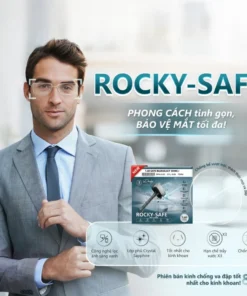 Tròng Kính Rocky Safe 1.60 Chống Bể Phù Hợp Làm Gọng Khoan Có Nhận Lắp Theo Độ Yêu Cầu 2