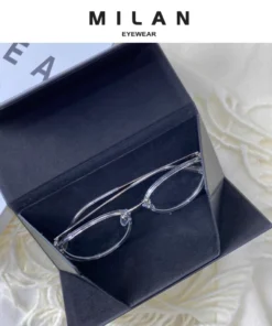 Hộp đựng kính MILAN EYEWEAR Gấp Gọn Bảo Vệ Mắt Kính Trầy Xướt Thiết Kế Thời Trang
