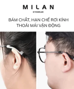 Đệm Cài Gọng Kính MILAN EYEWEAR Silicon Giúp Êm Tai Chống Trượt Hiệu Quả Giúp Cố Định Kính