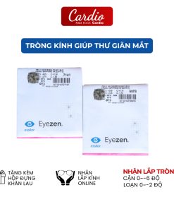 Tròng Kính Essilor Eyezen Start Stock Giúp Điều Chỉnh Thư Giãn Mắt Lọc Ánh Sáng Xanh
